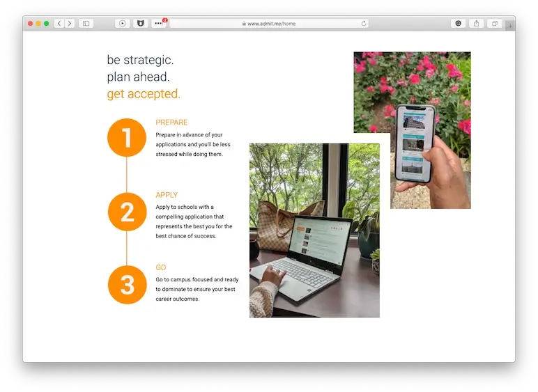 Trustful cooperation in education domain - Admit.me cover